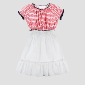 Set Falda Larga y Top Tejido Paris